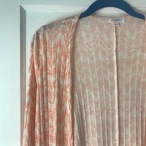 XS Lularoe Sarah long sweater cardigan EUC